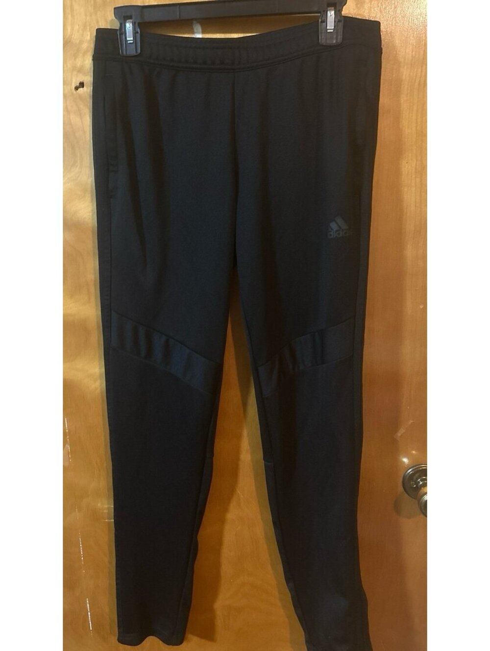 Adidas black pants size medium
